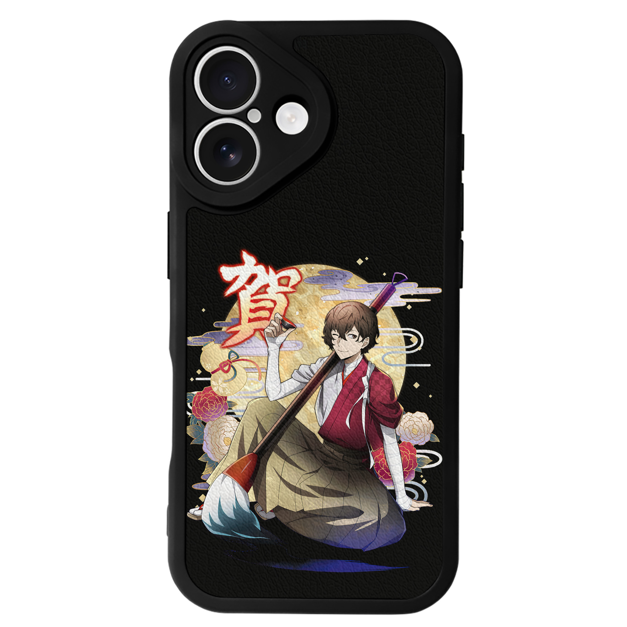 （画像用） 文豪ストレイドッグス Bungo Stray Dogs 【iPhone 16シリーズ対応】シリコンスマホケース（レザー調） 材質：シリコン